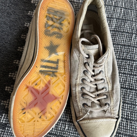 Converse by John Varvatos Distressed Canvas Vintage Slip On Sneaker Toast - Picture 4 of 11